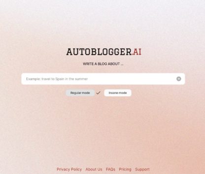 AutoBlogger AI