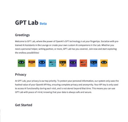 GPT Lab