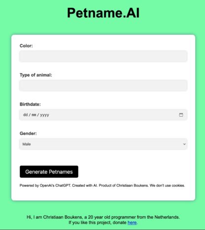 Petname AI